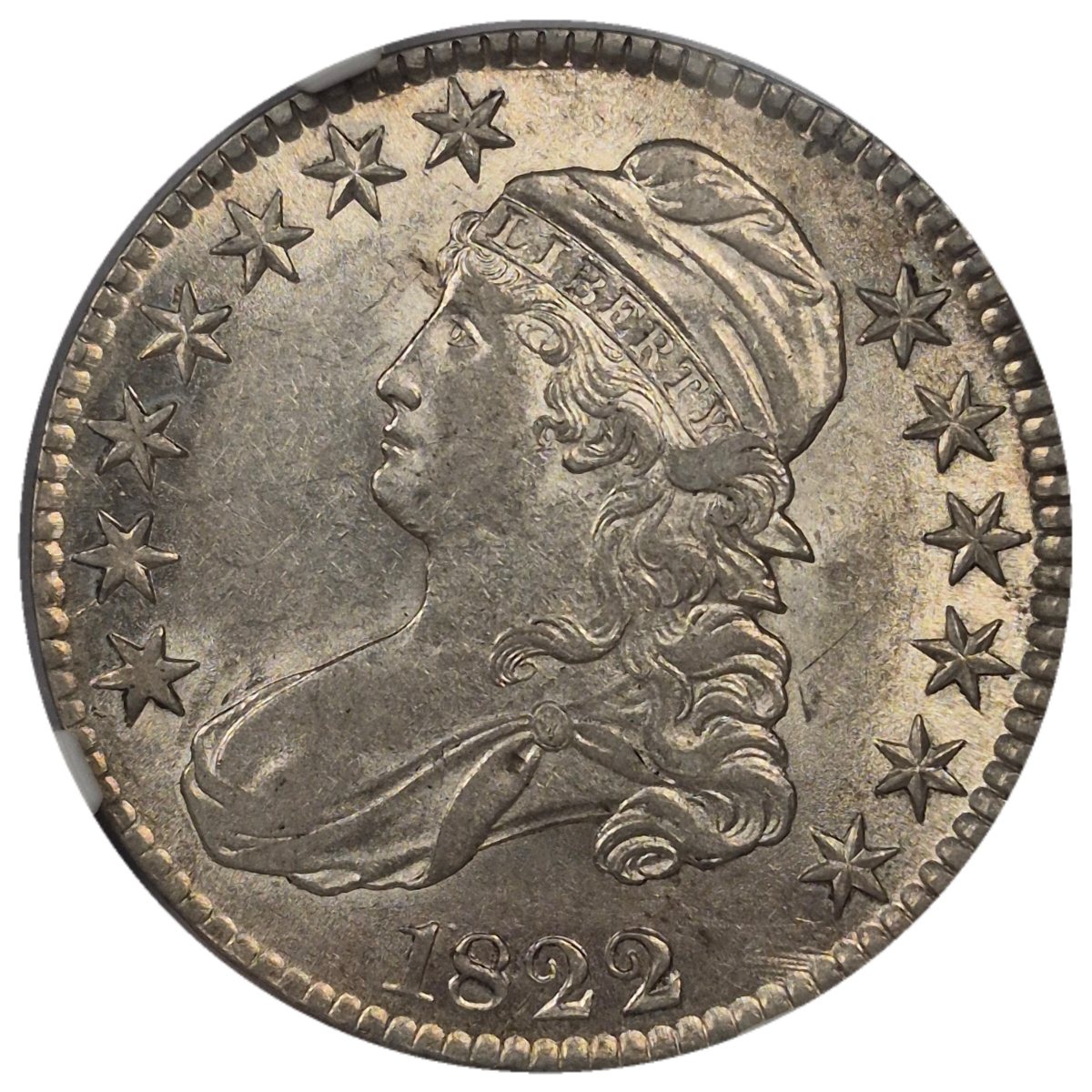 1822-50c-Capped-Bust-Half-Dollar-#2-Overton-106-R3